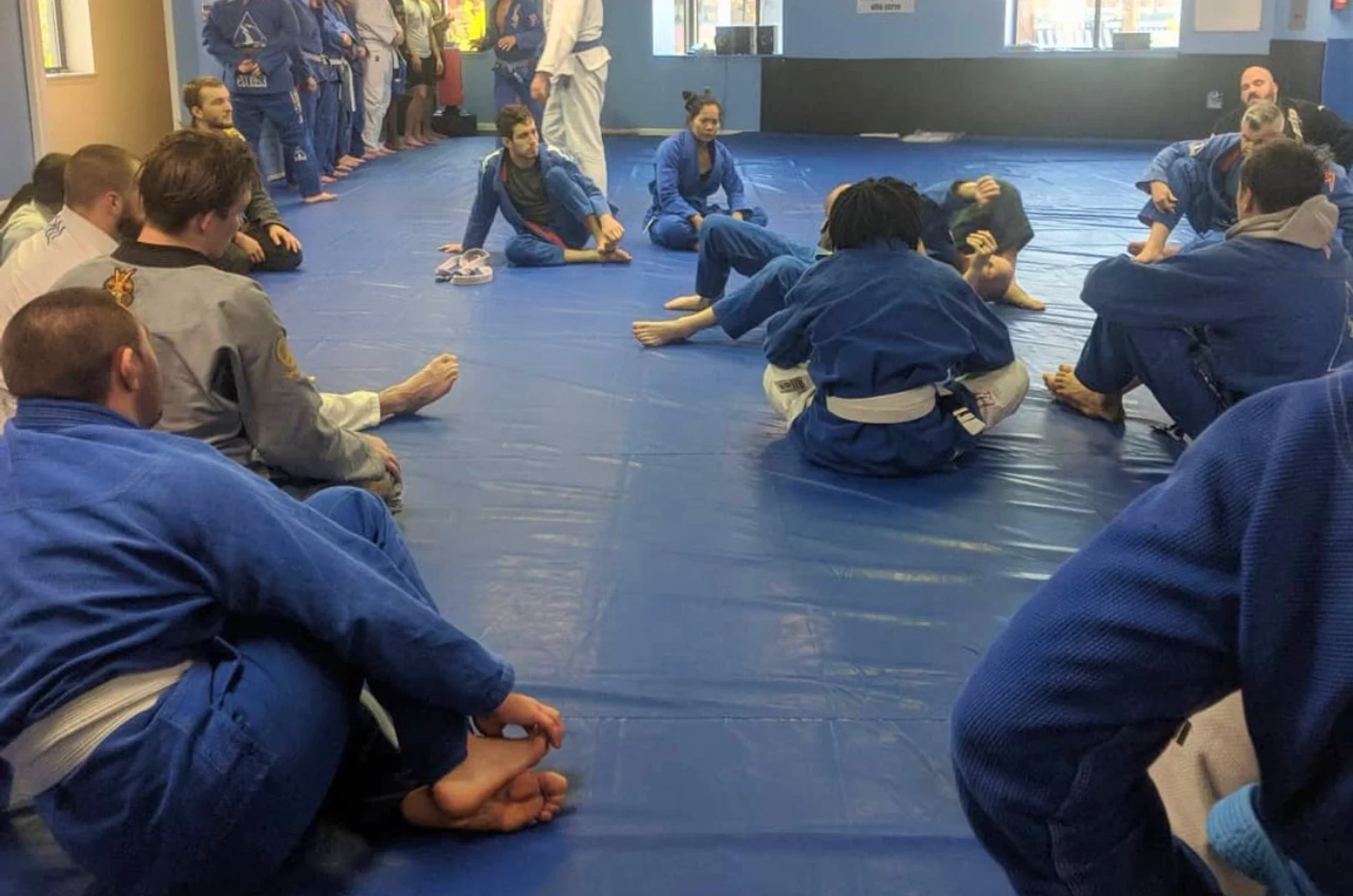 BJJ competition training at Noel Smith Martial Arts